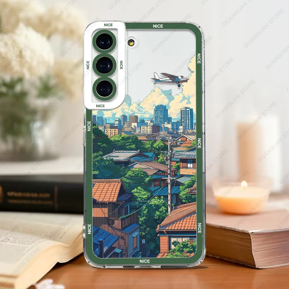Beautiful Landscape Art Soft Phone Case Cover