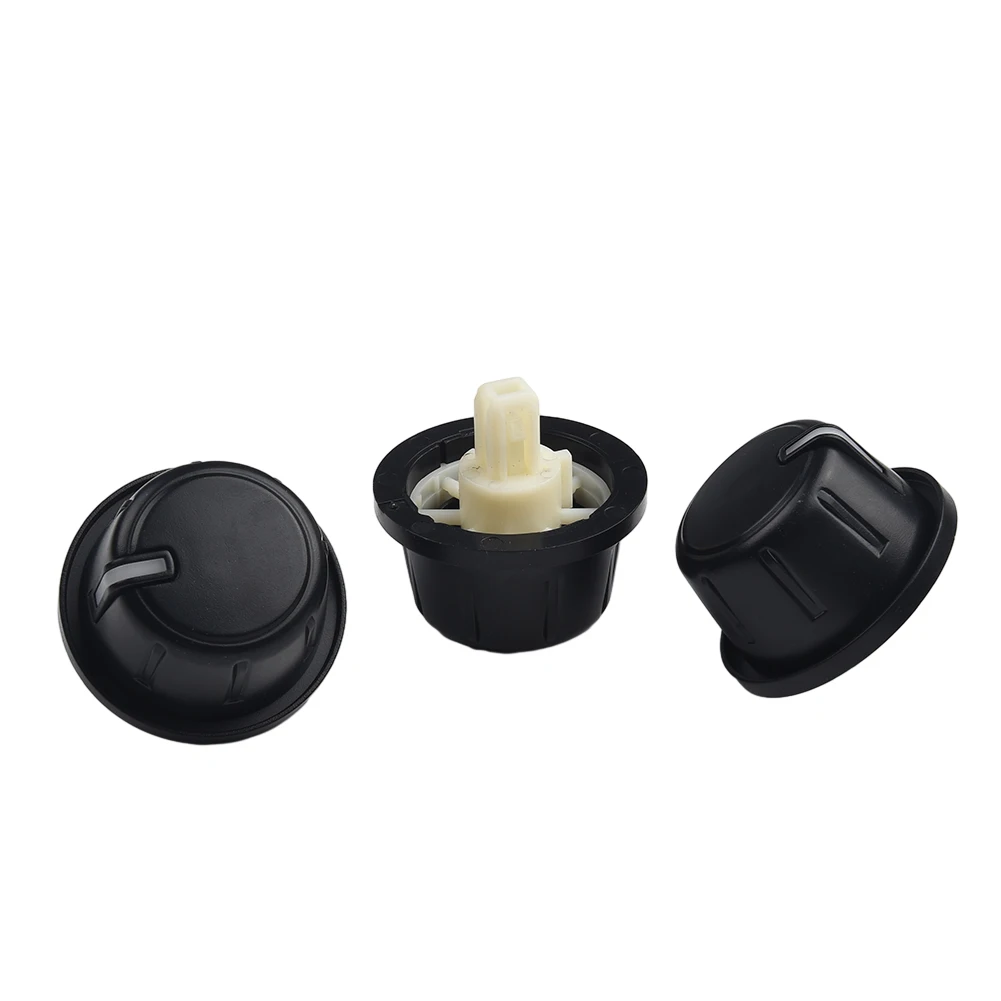 

Parts A/C Control Knob Black Fittings For Innova 2012-2015 For Toyota Hilux Vigo Plastic 3Pcs 55905-0K340 Brand New