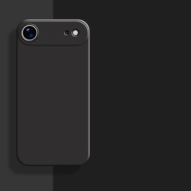 Premium Shockproof Liquid Silicone Rubber Back Cover for iPhone - Original AIR Case Design