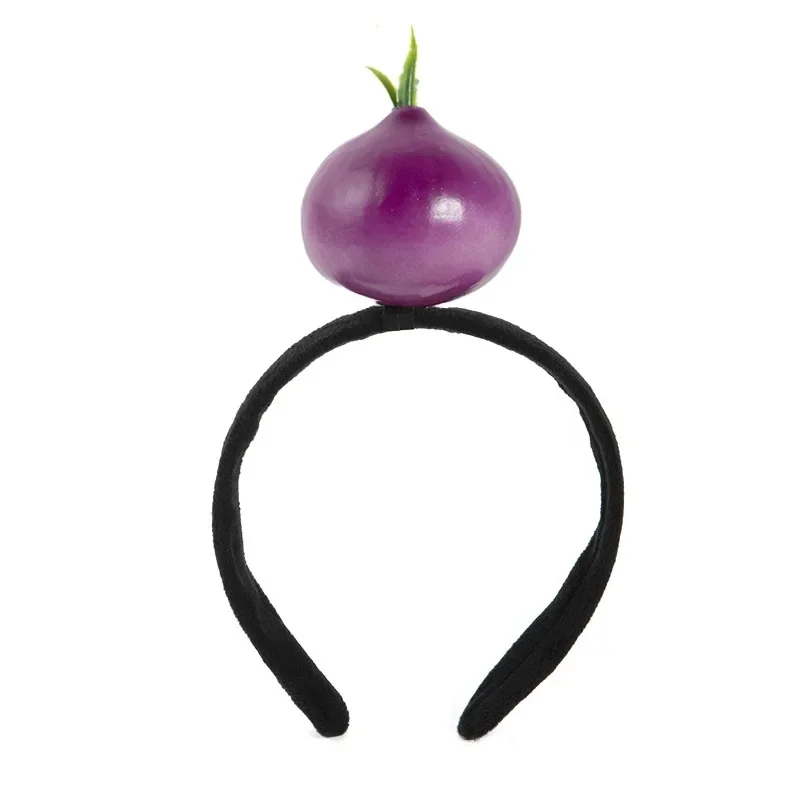 Artificial onion headband