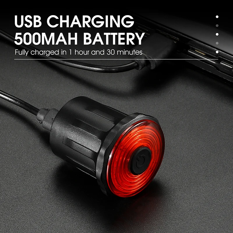 feu arrière de vélo, ultra , rechargeable par usb, à haute intensité led pour le cyclisme | Achetez Les Dernières