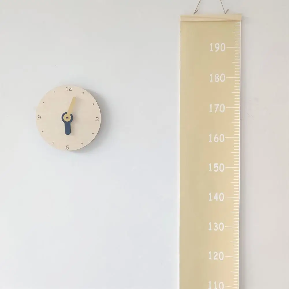 Popular Height Chart Fabric Hanging Portable Kids Height Chart Growth Easy to Install