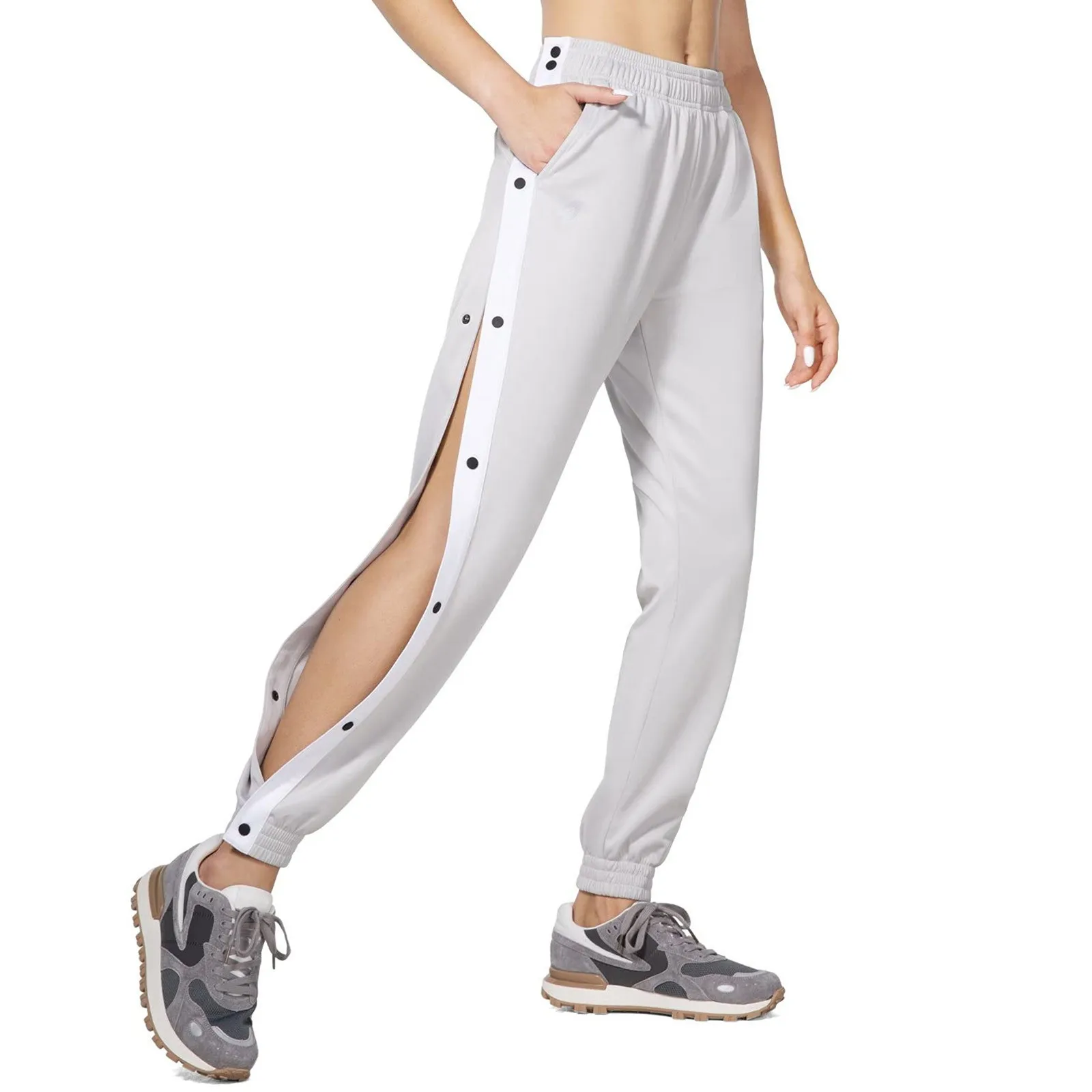 Patchwork Sweatpants Women | Sweatpants Women Patches | Basketball