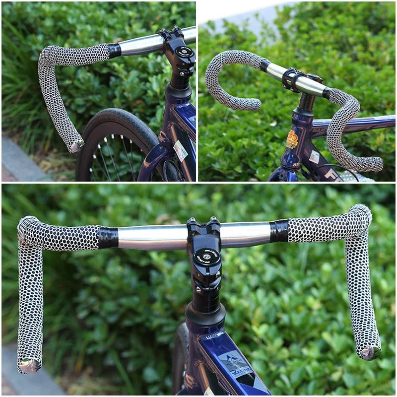 Bike Handlebar Tape Bike Tapes Road Cycling Bicycle Hanndlebar Cover Speed Anti-slip Soft Handlebar Straps For Road Gravel Bike Accessories