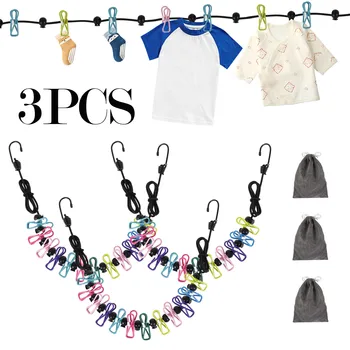 3-Piece Travel Clothesline Set 1