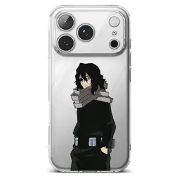 Shota Aizawa Anime My Hero Academia Luxury Transparent Phone Case - iPhone 14 Pro (Z1)