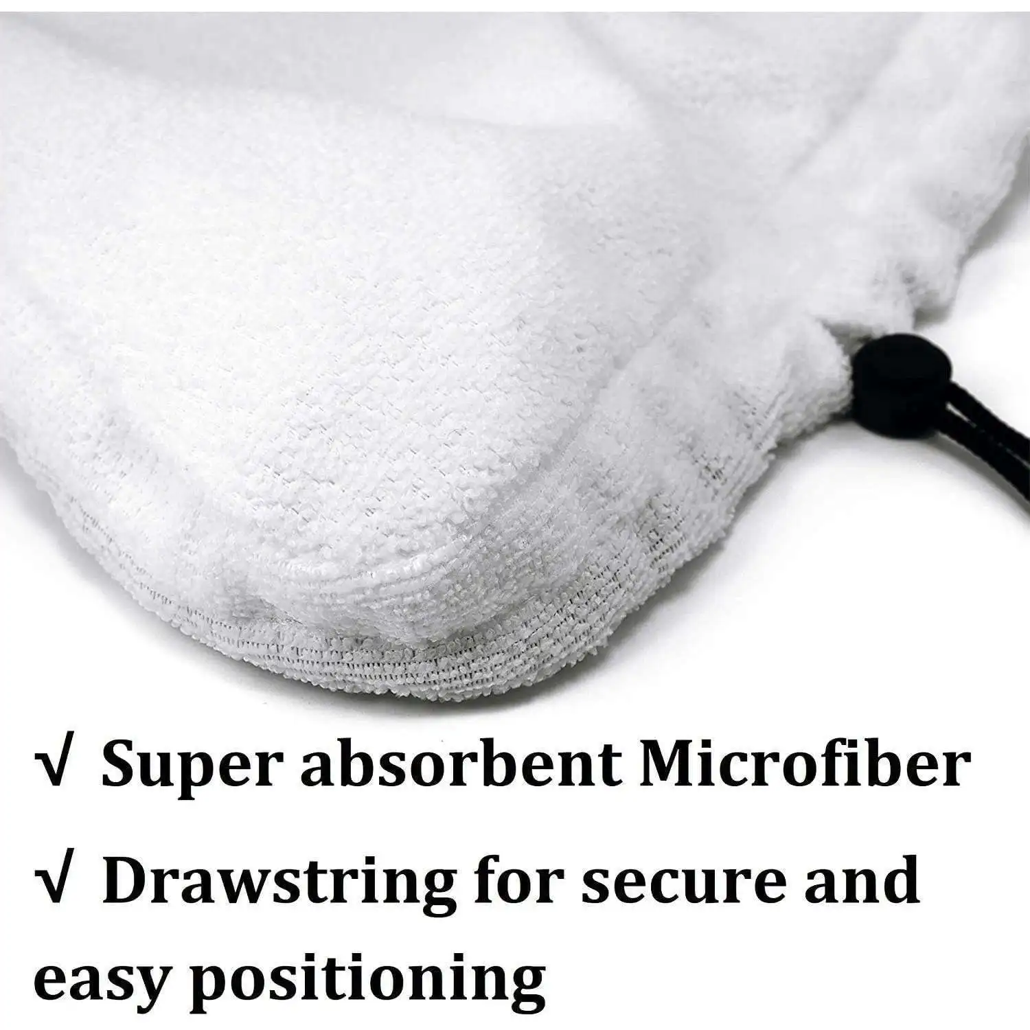 Description Picture 4 of itemUniversal Triangular Steam Mop Pads for H2O/HD/X5 Steam Cleaner, Microfiber Cloth Covers for Vax/Vileda/Russell Cleaning Mop Pad
