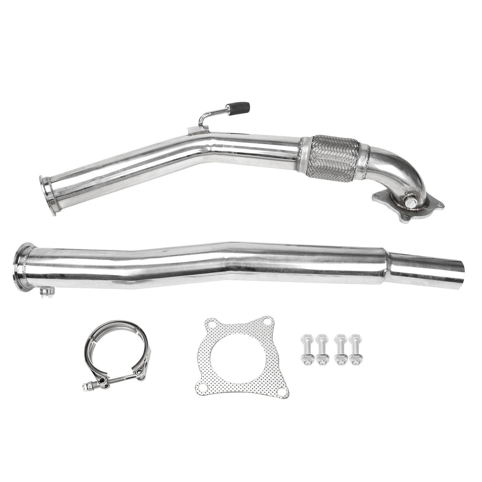 Scarico Turbo Catless Downpipe Per Mk5 Mk6 Vw Golf Gti Jetta 3 ''Audi A3 2.0T Decat