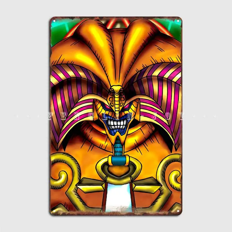 Yugioh Exodia Metal Sign Cinema Garage Party Pittura Personalizzata Decor Tin Sign Poster