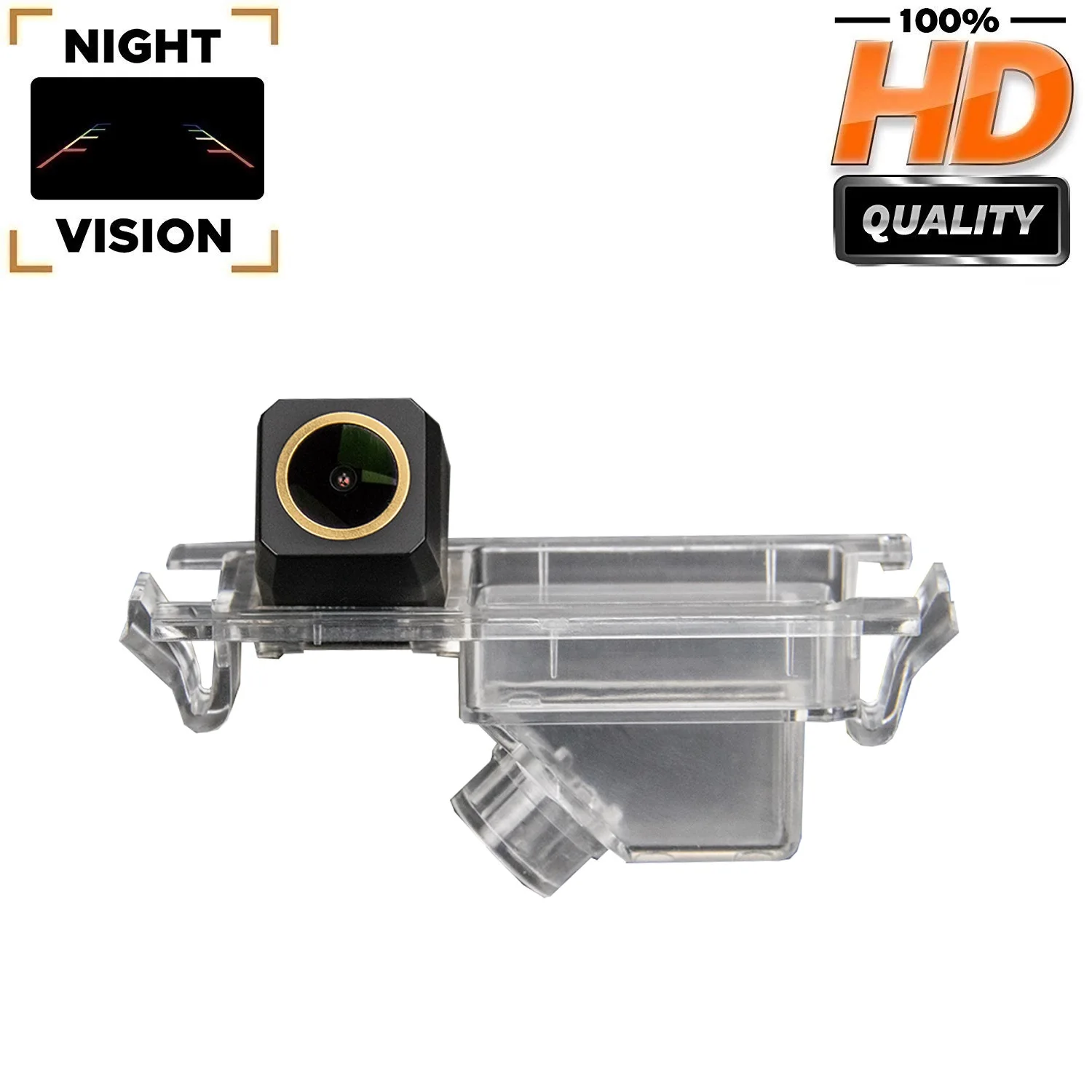 

HD 1280x720p Camera for Kia K2 Rio Sedan Hatchback Ceed Hyundai Accent Solaris Verna Sonata, Rear View Reversing Backup Camera