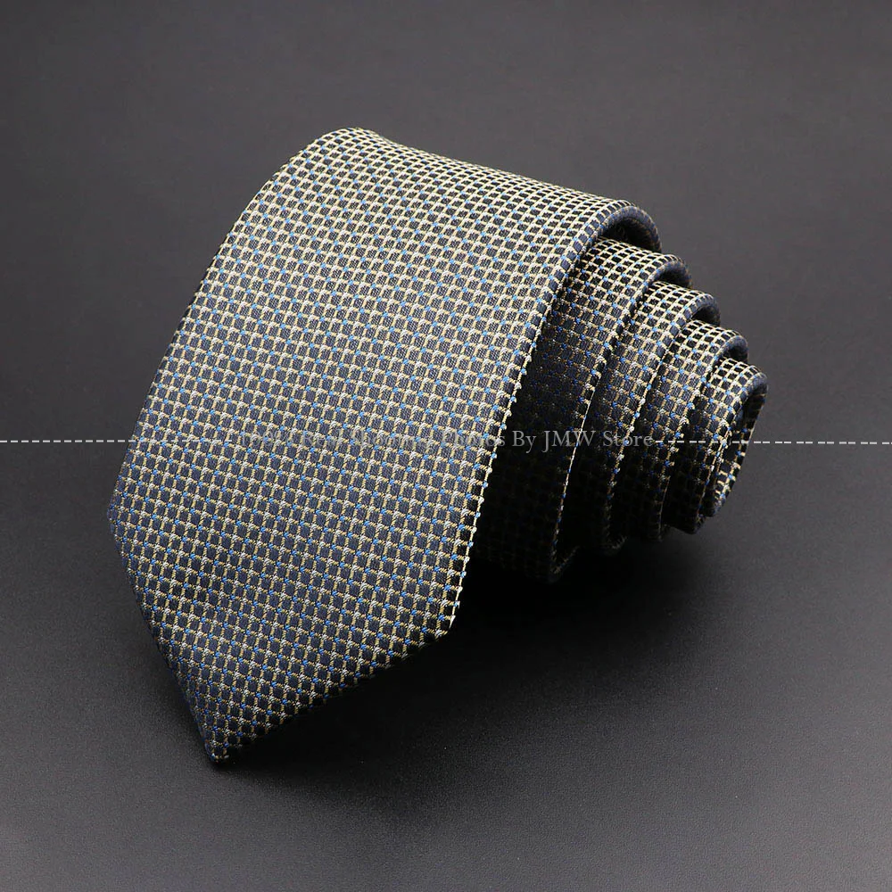 New Design Wedding Men Tie Purple Blue Solid Striped Plaid Dots Neckties Men Business Groom Collar Accessories Gift neck tie