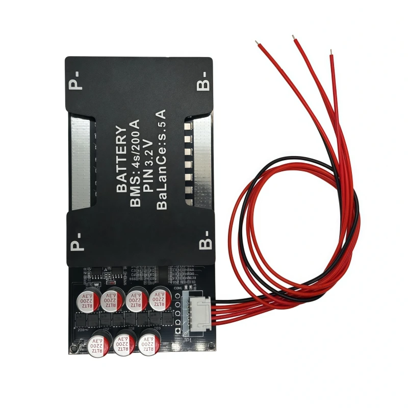 4S LiFePO4 배터리 보호 보드 14.6V 2000W 배터리 관리 시스템 150A/200A/300A (5.5A 액티브 밸런싱 기능 포함)