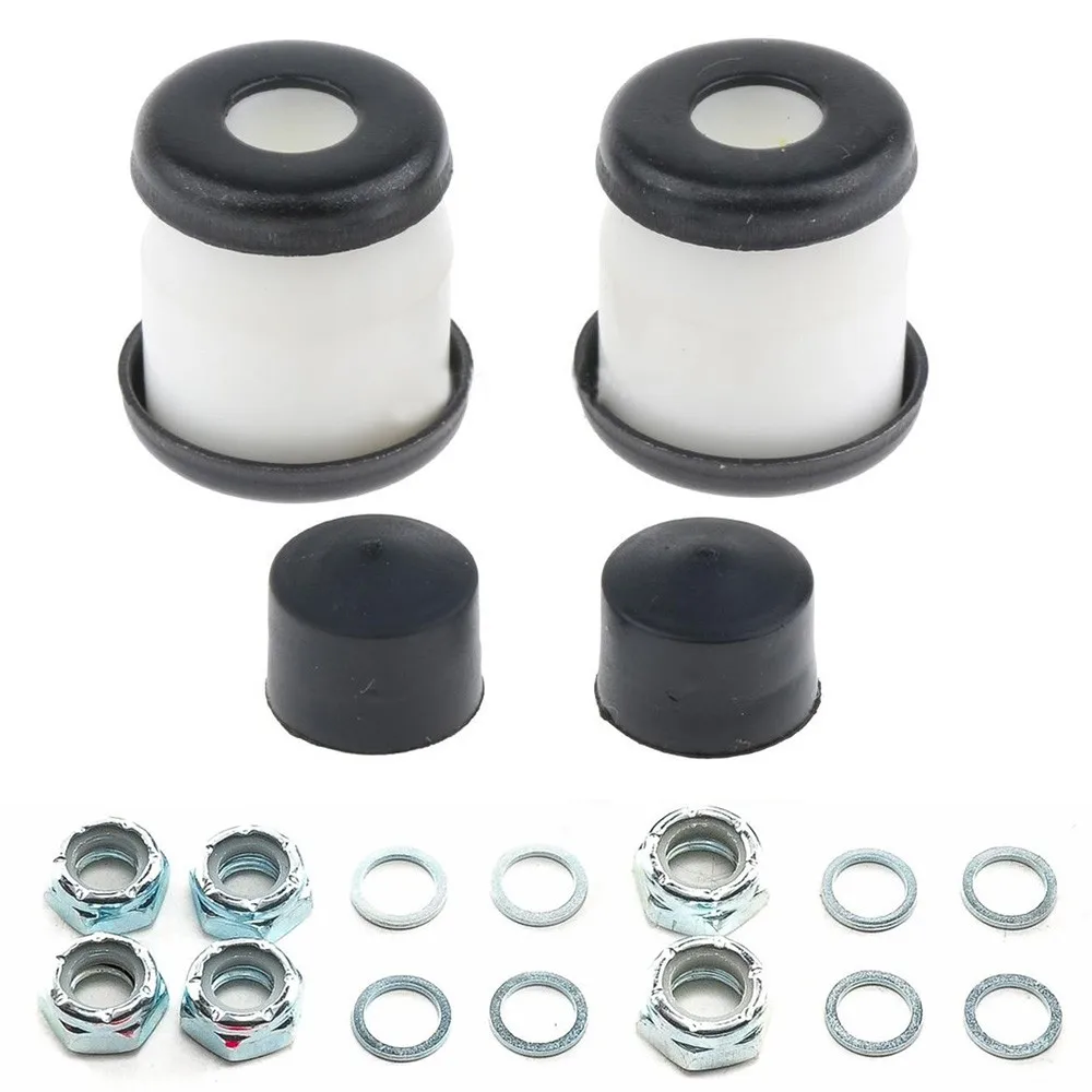 

1set Shock Absorber Set Skateboard Vertex Double Rocker Shock Absorber Truck Rebuild Kit Conical Bushings Accessories