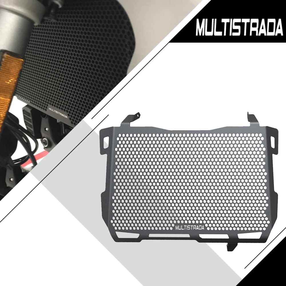 

For DUCATI MULTISTRADA 950 950S 1200 1200S 1260 1260S V2 V2S 2015 - 2023 2024 Motorcycles Radiator Grille Guard Cover Protector