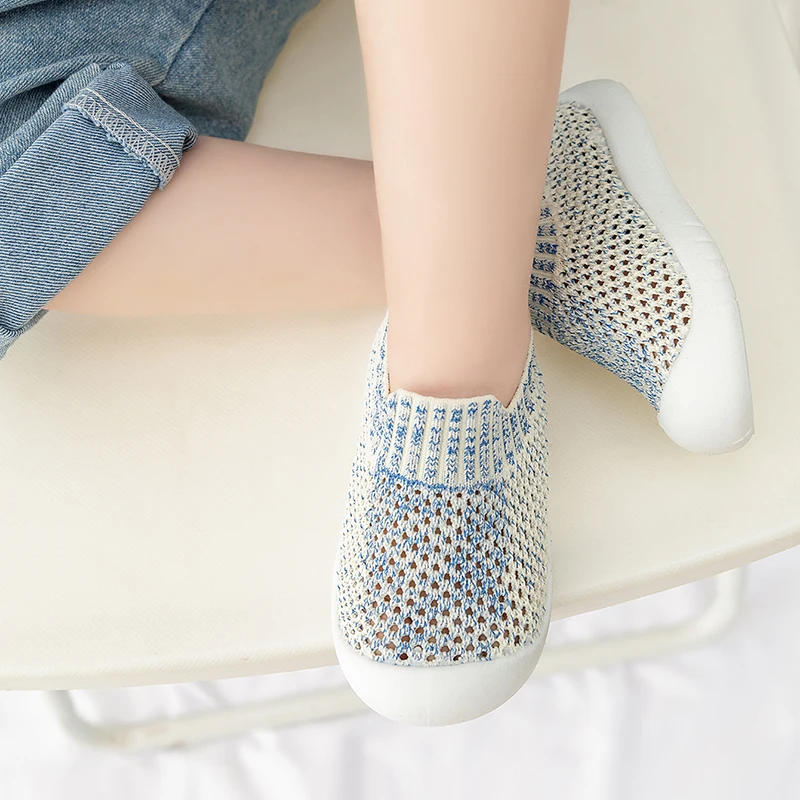 1pair Summer Autumn New Arrival Breathable Unisex Baby Walking Shoes, Indoor Anti-Slip One Step Ahead Infant Shoes, Sandals 2
