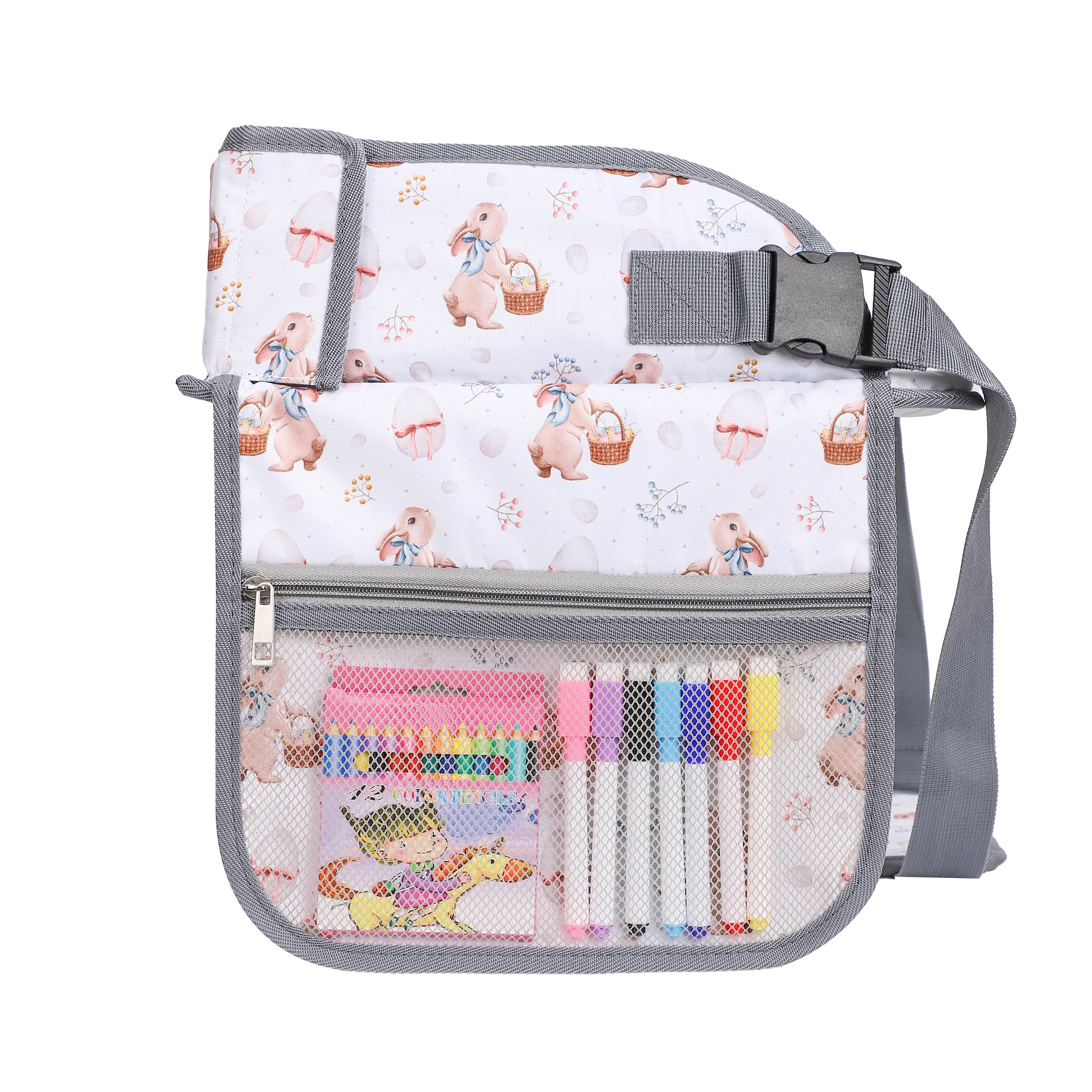 Portable travel car drawing board wipeable children's drawing board car whiteboard tray cart toy storage