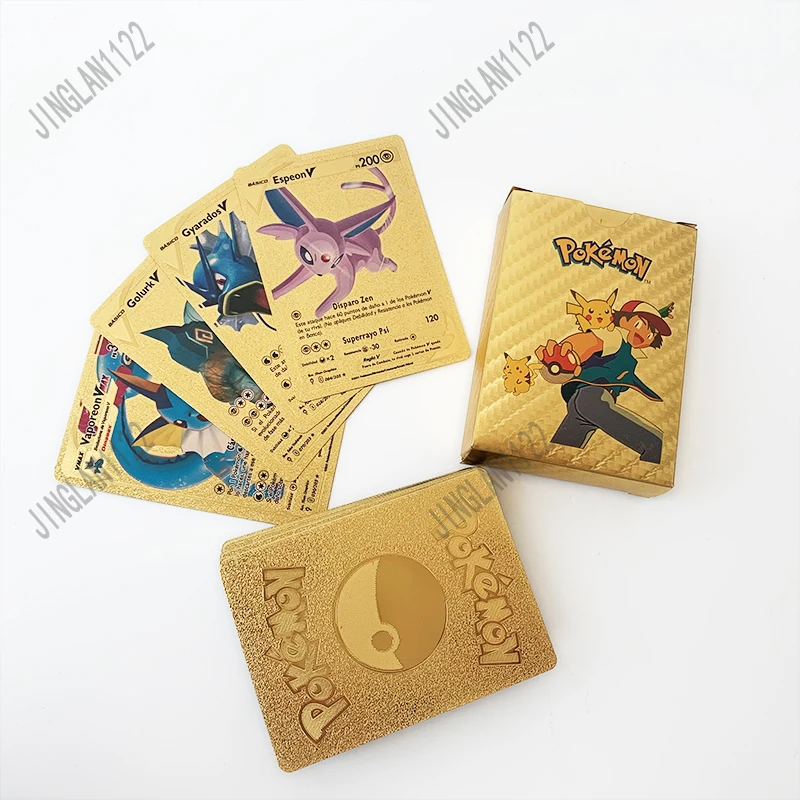 Carte Pokemon Feuille D'or, Nouvelle Boutique En Boîte Vmax V Énergie  Charizard Pikachu Série Rare Battle Coach Carte Jouet Pour Enfants -  AliExpress