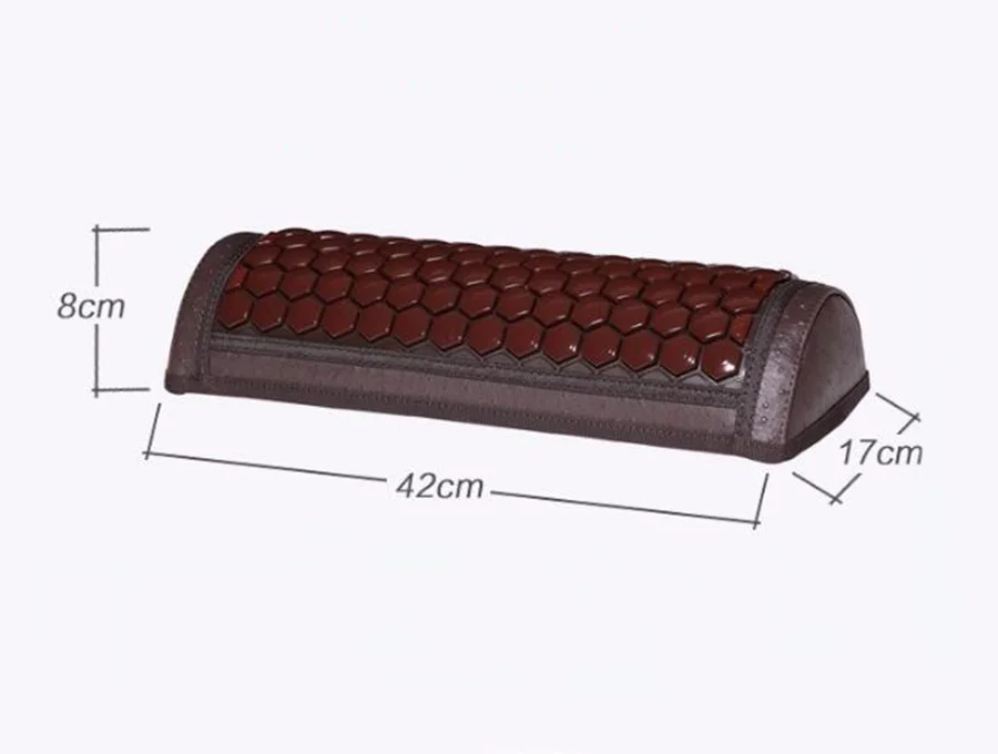 Ms tomalin germanium stone pillow cervical pillow jade health care pillow memory springback of maifan stone cotton health care p