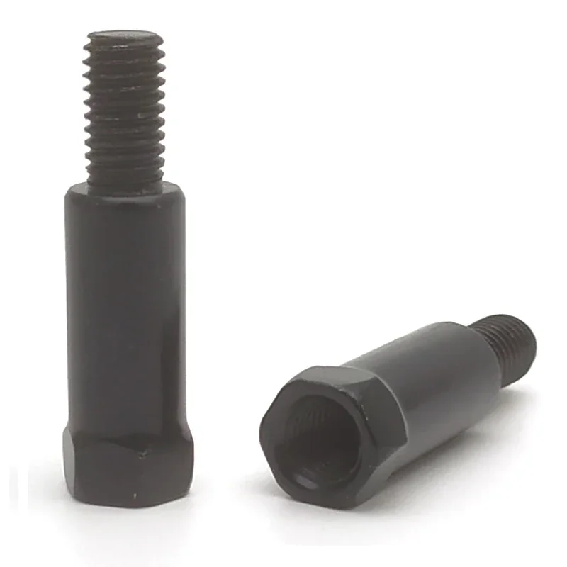 Motorcycle mirror 1 Pair Motorcycle Rear Mirror Adapters M8 8mm Clockwise Anti-clockwise