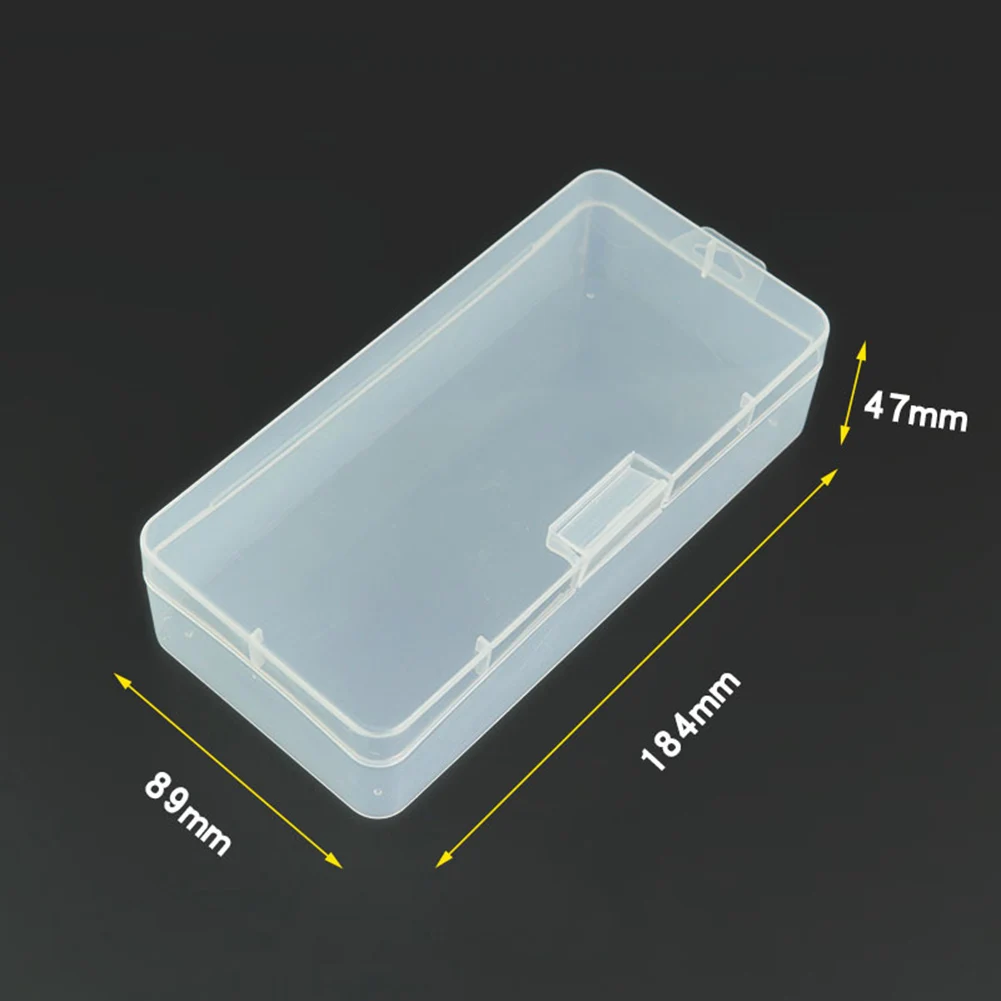 1pc Visible Plastic Fishing Lure Box Fishing Tackle Box Transparent  Rectangle Storage Box Screw Holder Case Organizer Container - AliExpress