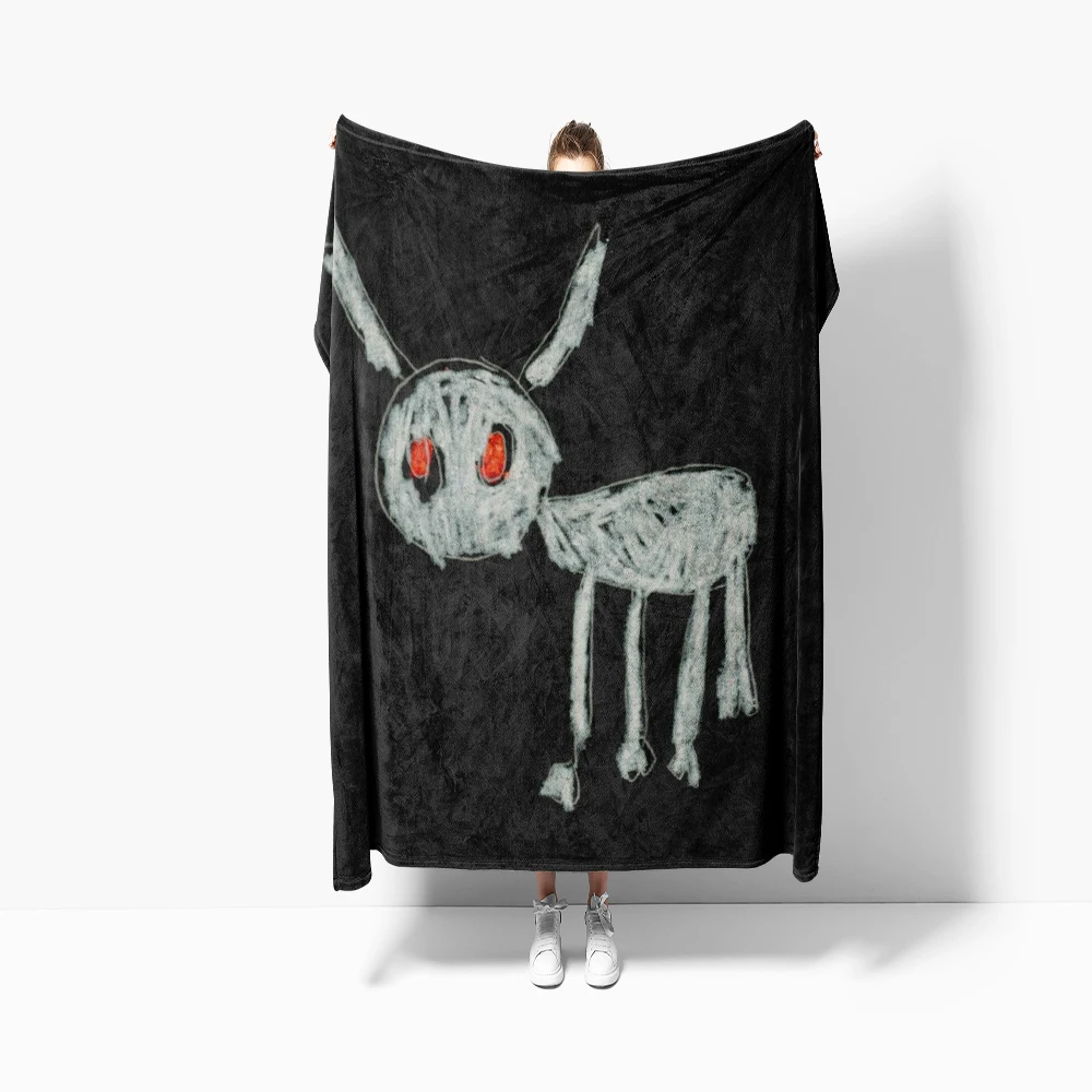 130x150cm Soft Durable Blanket Gimme A Hugs Drake Throw Blanket Music Singer Flannel Bedspread Couch Bed Printed Sofa Bed Cover 6