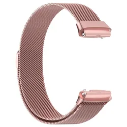 Magnetic Milanese Loop Bracelet Strap Replacement - Redmi watch 3 Lite (Rose pink)