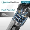 YOFIDRA 125MM Brushless Electric Angle Grinder Cordless Trimmer Machine Polishing Cutting Home Power Tool For Makita 18V Battery 4