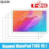 Tempered Glass For Huawei Matepad T10 T10s 10.1' Screen Protective Film Anti-Scratch 9H Hardness Ultra Clear Tempered Glass 2020 1