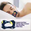 30Pcs/Box Anti-Snoring Stickers For Children Adult Night Sleep Lip Nose Breathing Improving Patch Mouth Correction Sticker Tape 3