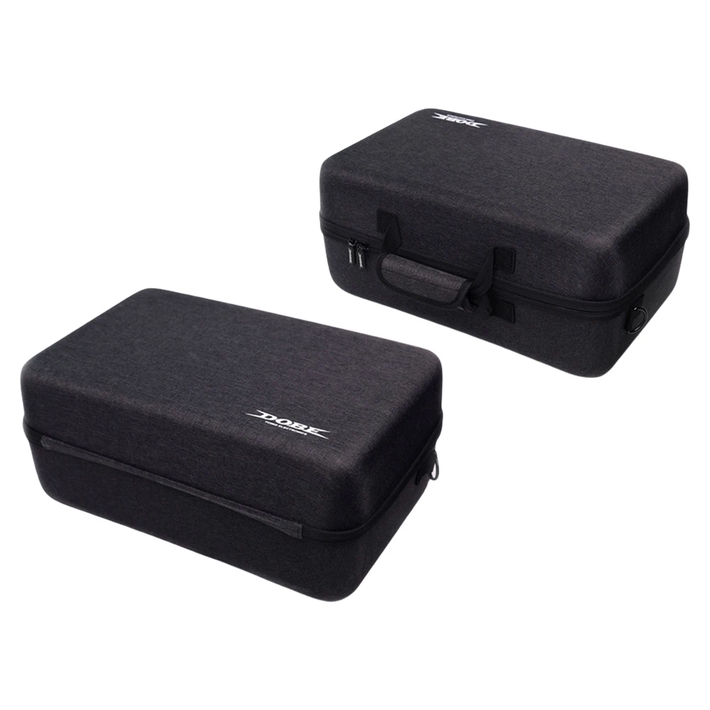 For PS5 Slim Hard Carrying Case Protective Travel Handbag Organizer Protective Case for PS5 Slim Disc/Digital Console Controller