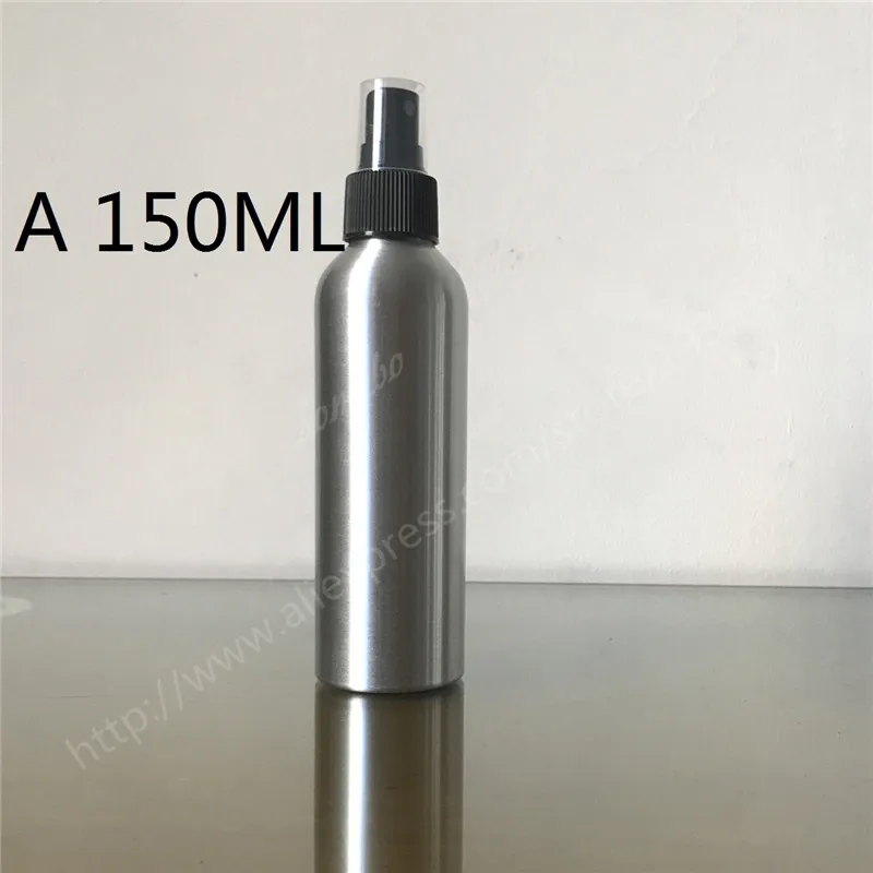200 개 150ml 알루미늄 빈 스프레이 병, 화장품 향수, 여행용 토너, 페이스 스프레이, 에센셜 오일 저장용 재사용 가능 병