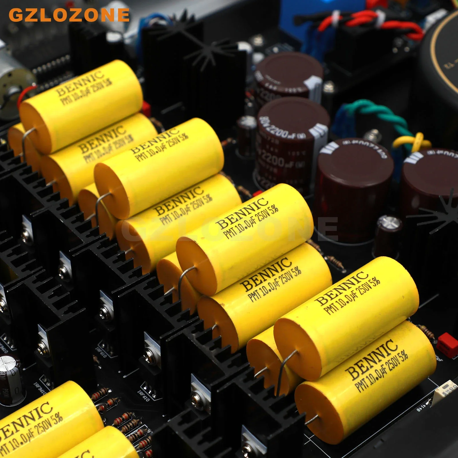 GZLOZONE HIFI PASS P17 Preamplifier MOSFET Class A Remote Control Balanced Preamp Base On PASS 1.7 Circuit 5