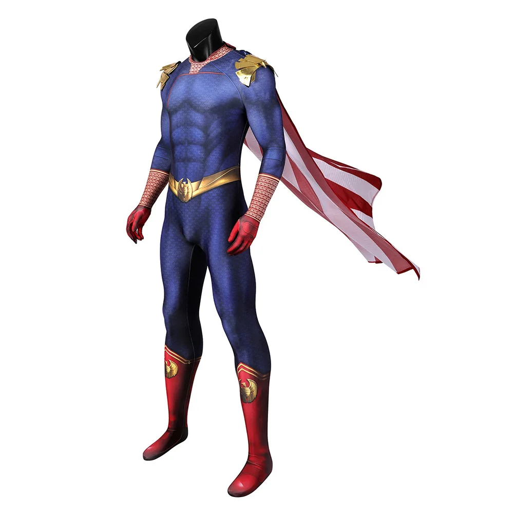 Toitaly Homelander Cosplay Umhang – Bedruckt Für Halloween & Kostümpartys