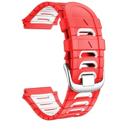Silicone Sport Watchband Strap with Tool - Garmin 920XT (Red and white)