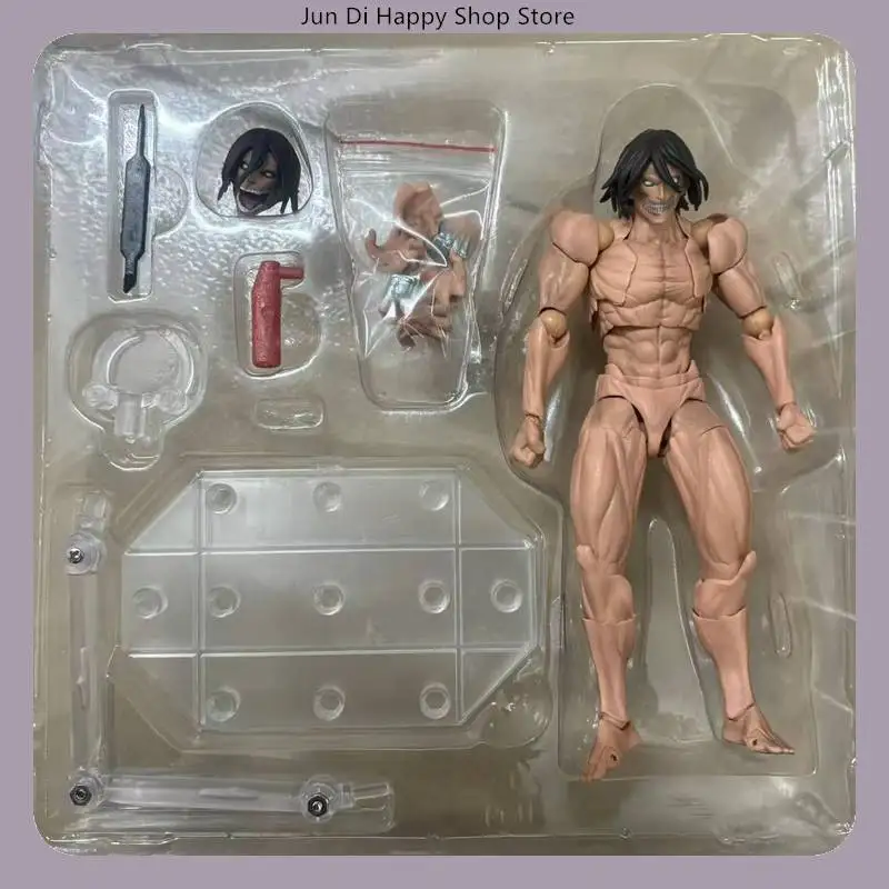 Eren Yeager Articulated Figure Anime Statue - Collector's Desktop Ornament Gift