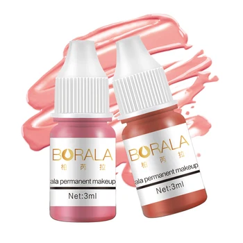 Pigmento Professionale per Microblading e Tatuaggi 3ml 15 Colori Semi-Permanente per Sopracciglia, Labbra, Eyeliner, Body Art e Forniture per Trucco