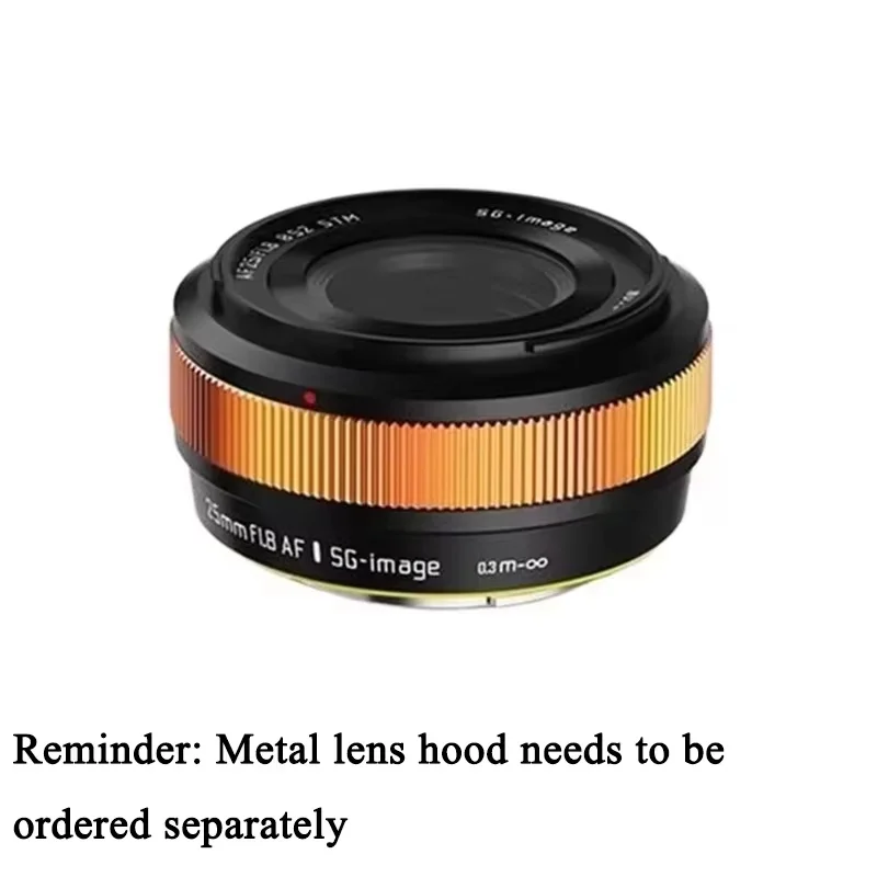 SGimage 25mm F1.8 AFレンズ APS-C 大口径プライムカメラポートレート