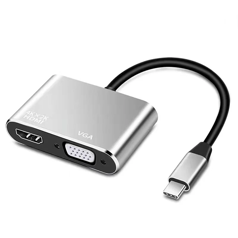 

Type-C Docking Stations High-performance 4K For UsbC To HDMI-compatible USB C 3.0 PD Adapter Dock Hub 2-in-1 Video Converter