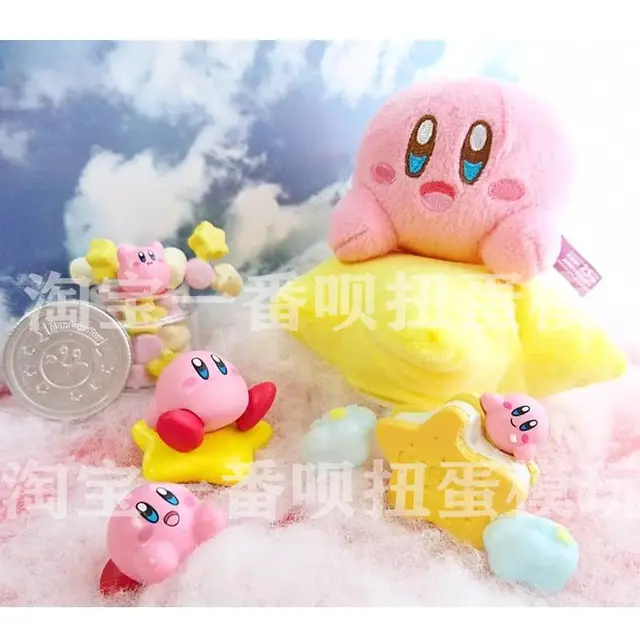 8 Styles Kawali Kirby Shiny Sweet Time Dessert Cake Waddle Dee Miniature Crystal Ball Mestery Blind Box Cashapon Decor Dolls Toy 5