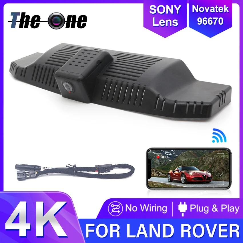 4K Hd 2160P Plug And Play Car Dvr Videoregistratore Dash Cam Camera Per Land Rover Defender 90 E Defender 110 2020 2021 2022 2023