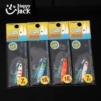 HAPPYJACK Shore Casting Jigging Spoon Micro Jig 3g 5g 7g 10g 15g  Mini jig Fishing Lure Cheap Jig Lure  Artificial Bait Tackle 2