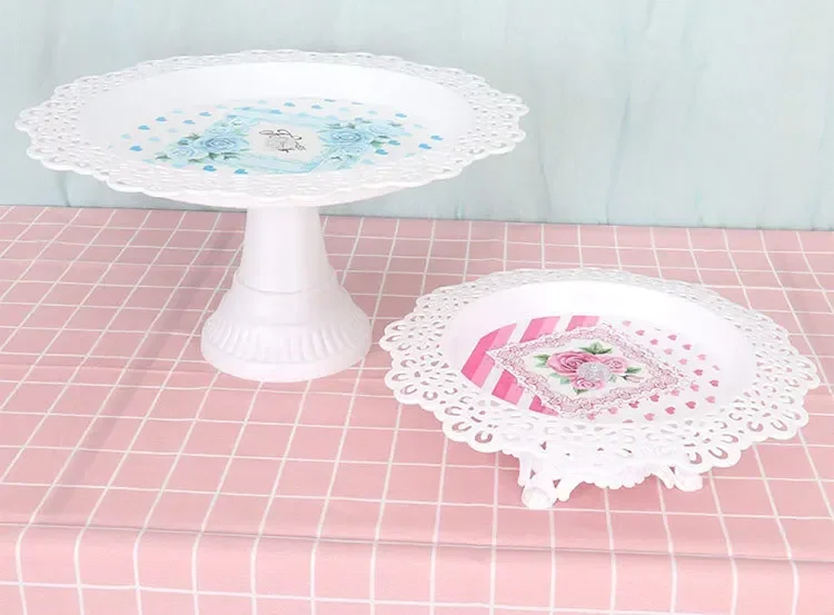 Description Picture 6 of itemCake Stand Birthday Cake Rack Display Cupcake Holder Snack Fruit Plate Wedding Party Tray Dessert Table Decoration Kitchen Tools