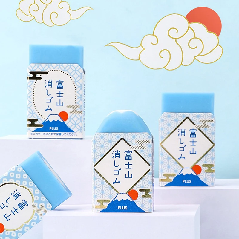 연필 청소용 에어인 지우개, 후지산 지우개, 창의적인 일본 문구, 사무실 학용품