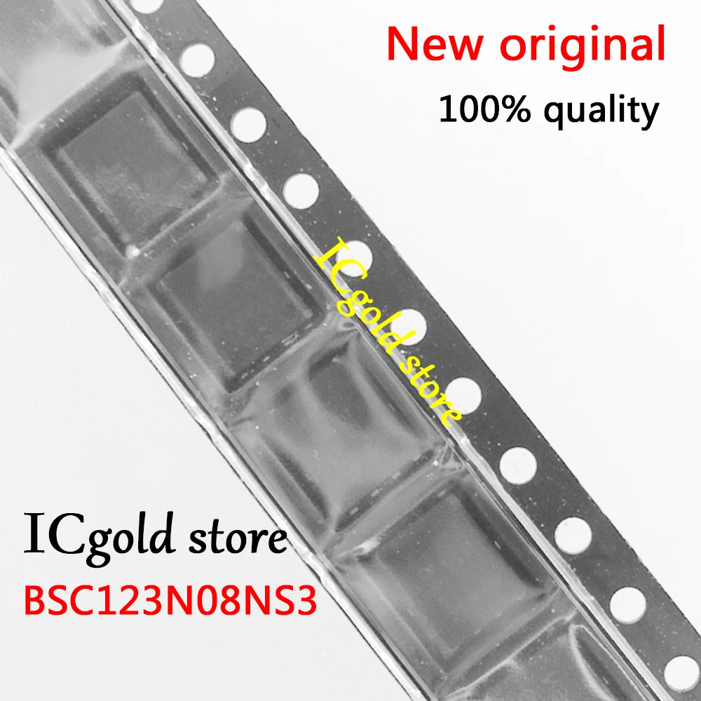 

10pcs BSC123N08NS3G BSC123N08NS3 123N08NS QFN-8