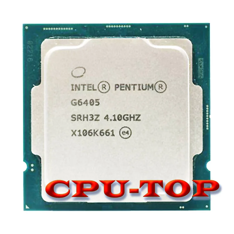 Intel Pentium G6405 4.1 GHz Dual-Core Quad-Thread CPU Processor 4M 58W ...