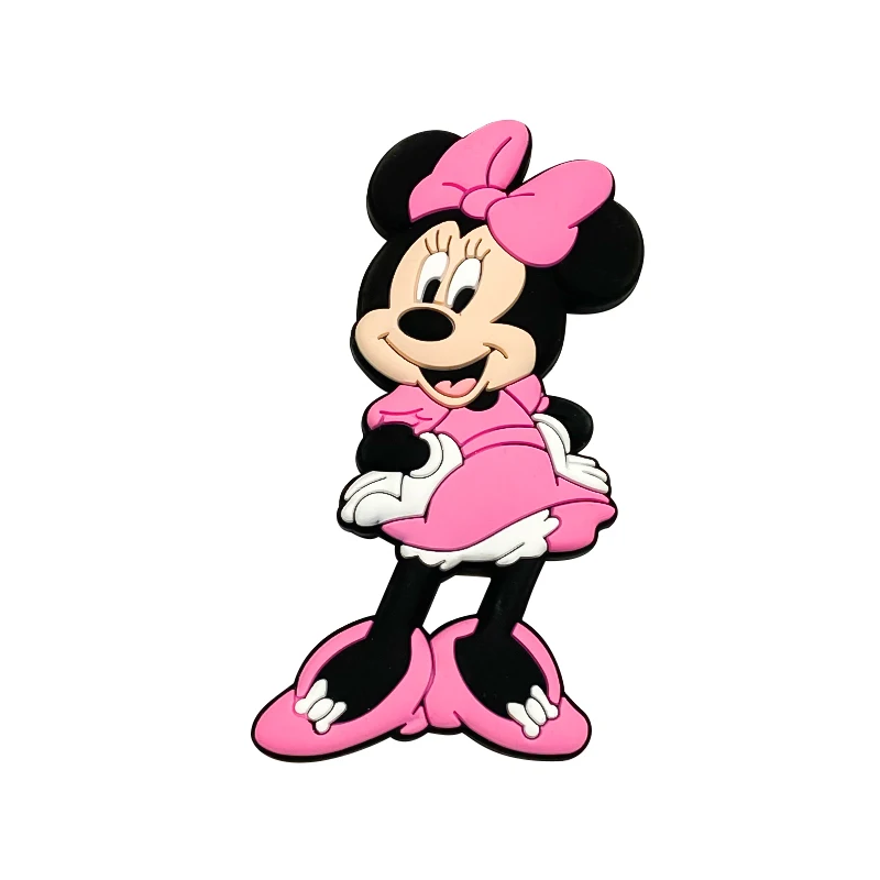 1pcs Silicone Disney Mickey Mouse Baby Teething Food Grade Cartoon Silicone For Necklaces Baby Teether Toy Nursing Gifts teething toys,teething beads,teething toy tethers,baby silicone accessories
