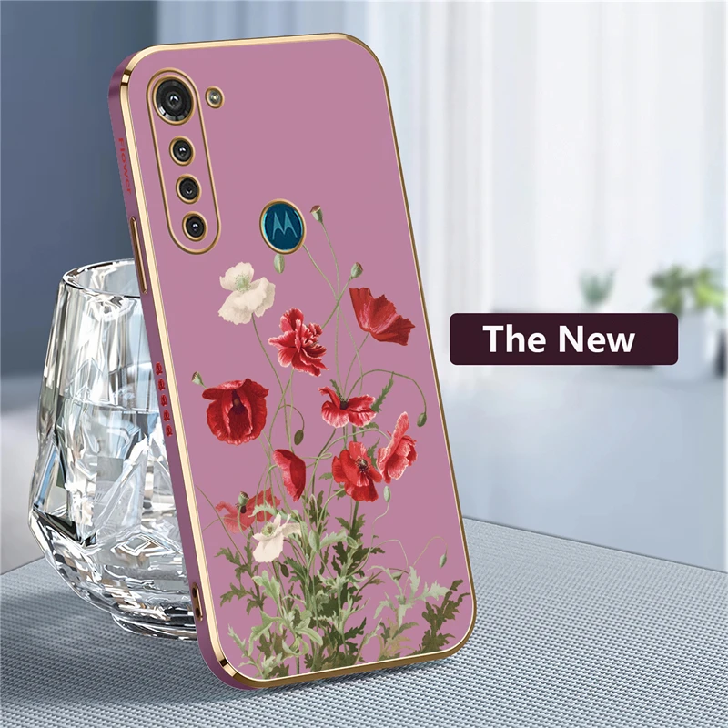 Durable Silicone Shockproof Power Flower Phone Case