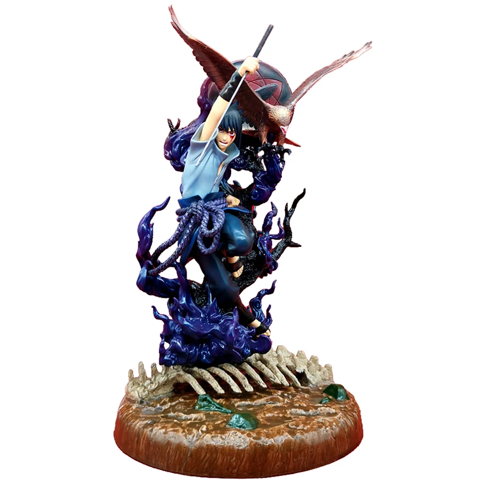 

Naruto Shippuden GK Action Figure Uchiha Sasuke 40cm PVC Anime Oversize Model Statue Collectible Gift Toys For Children Figma