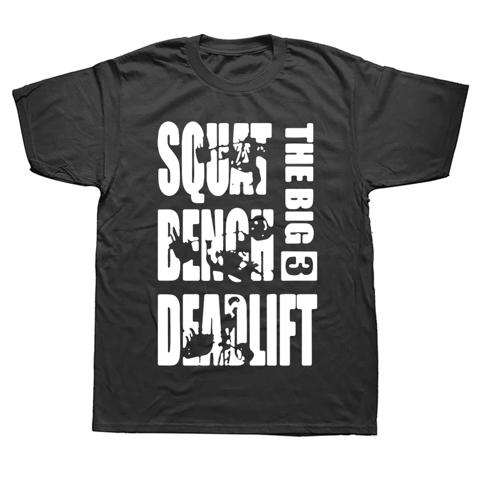 Squat Bench Cool Weightlifting Shirts Funny Powerlifting Big Squat