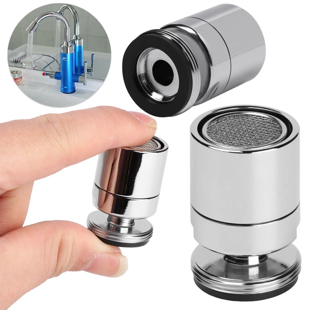 1pc Water Faucet Aerator 22mm Female 24mm Male Degree Rotate Swiveling Super Sprayer Splash-Proof Saving Water Nozzle Parts 3